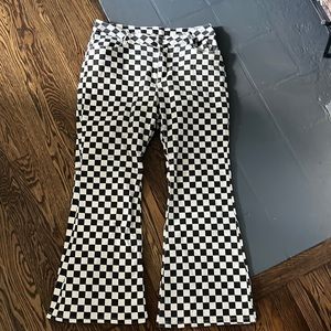 Checkered Pants